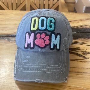 Simply Southern Dog Mom Chennille Trucker Hat